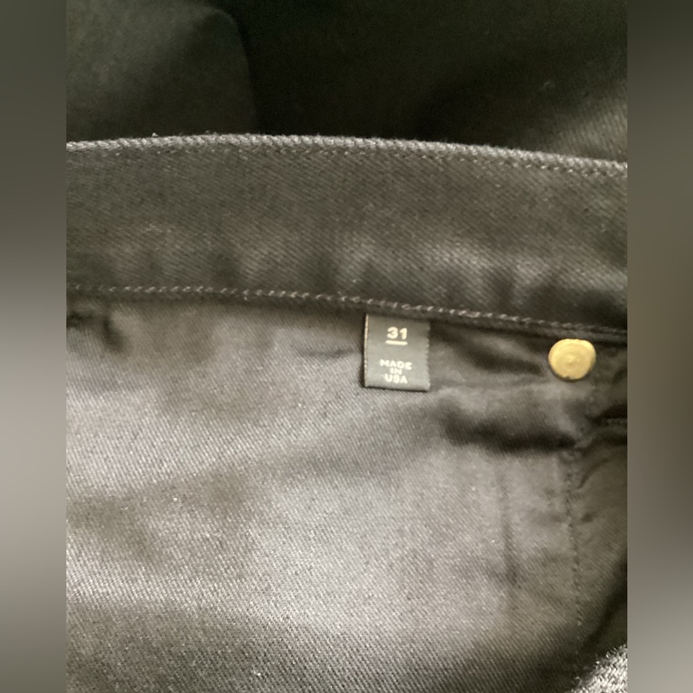 Jeffrey Rudes Black Slim Denim Jeans - Picture 8 of 9